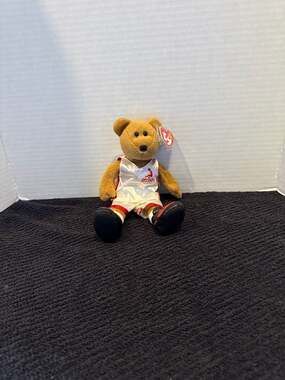 Ty Beanie Baby ShaqBear Shaquille O'Neal NBA Basketball Bear
